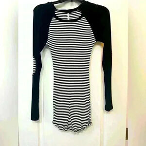Stripped long sleeve shirt